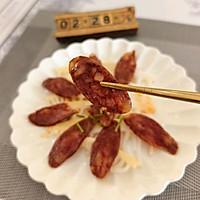 做正宗笋片蒸腊肠的图片步骤5