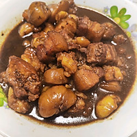 做正宗板栗红烧肉的图片步骤6