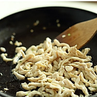 做正宗茄子炒鸡丝的图片步骤4