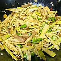 做正宗炒竹笋的图片步骤6