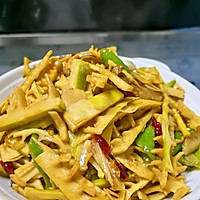 做正宗炒竹笋的图片步骤7