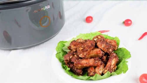 椒盐蒜香排骨---空气炸锅版