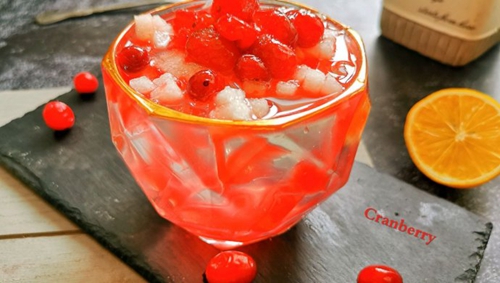 不一样的冰粉-蔓越莓冰粉