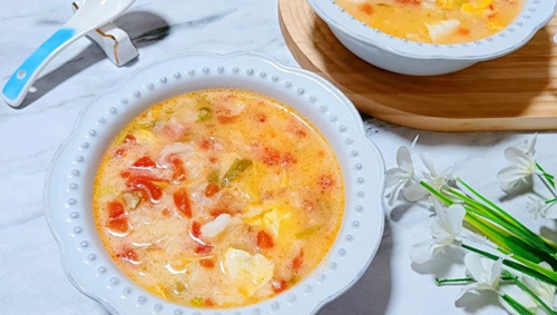 挪威北极鳕鱼番茄疙瘩汤