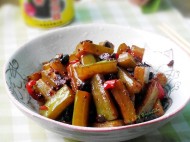 豆豉焖苦瓜