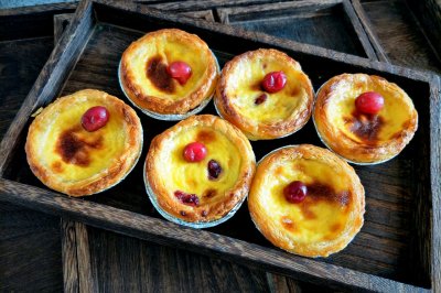 蔓越莓酱蛋挞