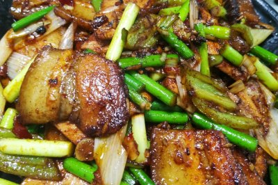 改良版熏豆干回锅肉