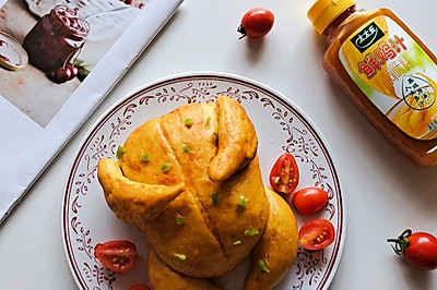 鸡汁烤鸡大馒头