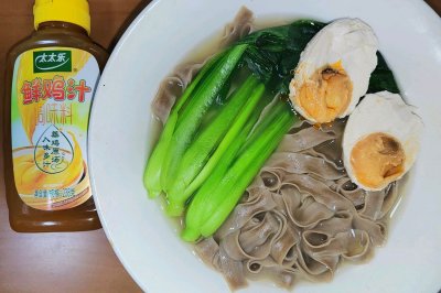 超快手鸡汁荞麦面