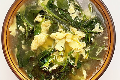 菠菜鸡蛋汤