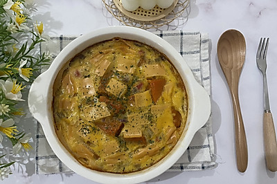 南瓜火腿芝士烘蛋