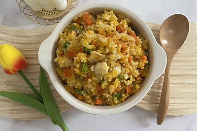 南瓜挪威北极鳕鱼烩饭