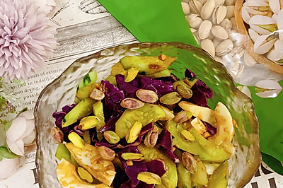 开心果时蔬沙拉