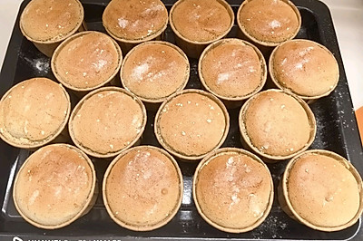 伯爵红茶纸杯蛋糕